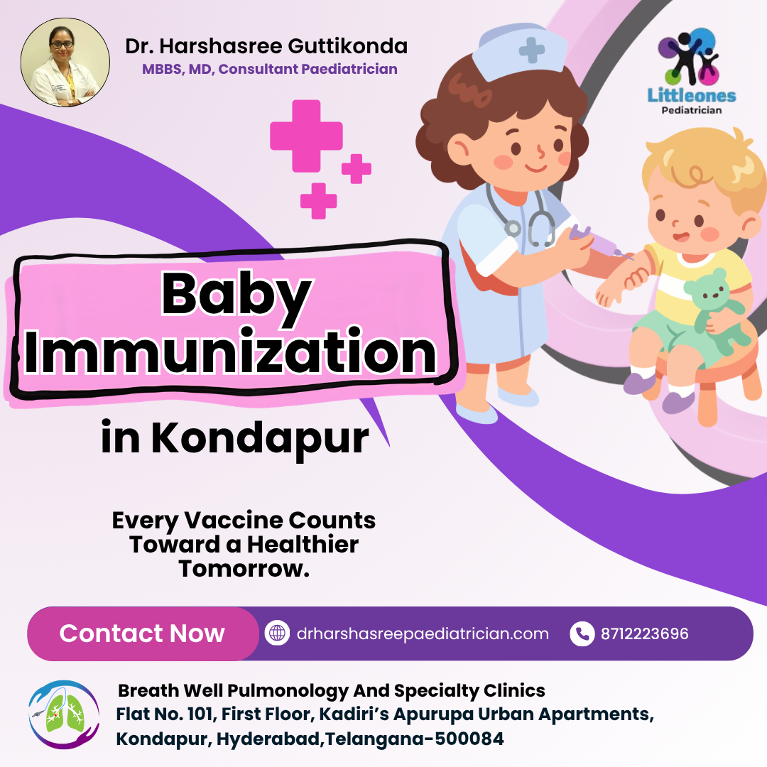  Baby Immunization Kondapur | Dr Harshasree