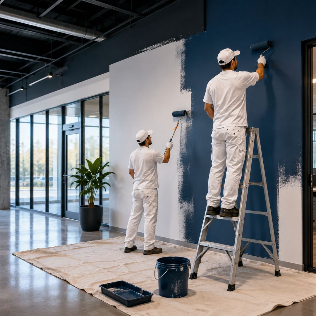  Professional Commercial Painting Services | I Live to Paint