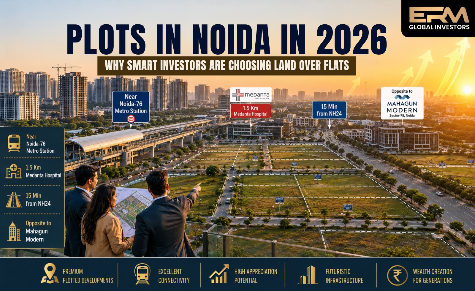  Plots In Noida In 2026 Why Smart Investors Are Choosing Land Over Flats