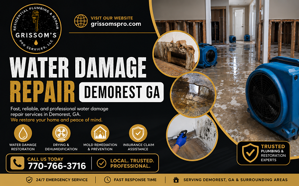  Water Damage Repair Demorest GA