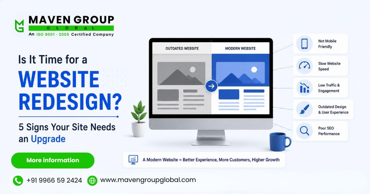  Is It Time for a Website Redesign? 5 Signs Your Site Needs an Upgrade