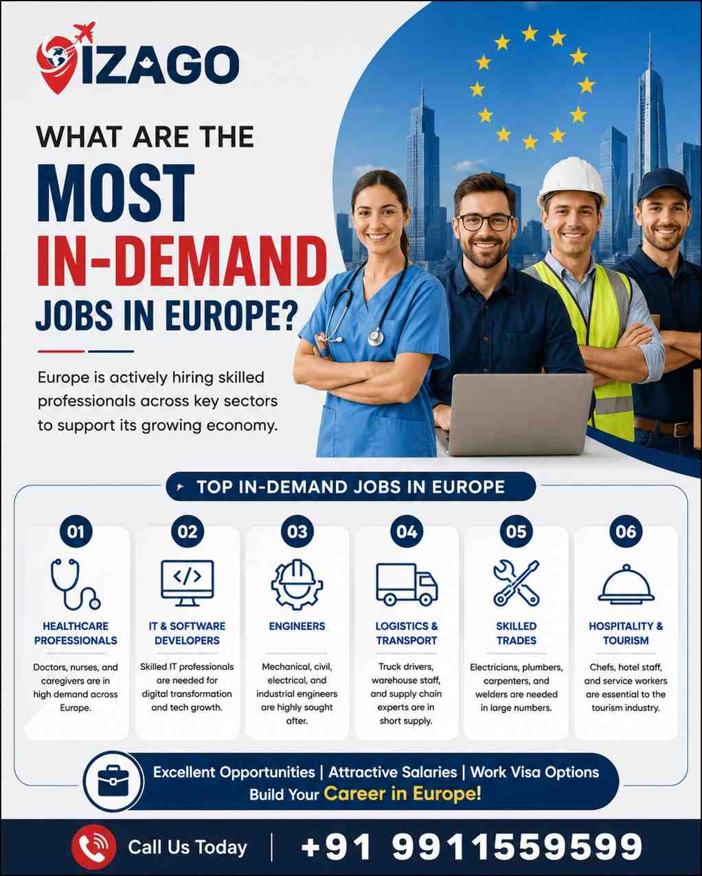  What are the most in-demand jobs in Europe?