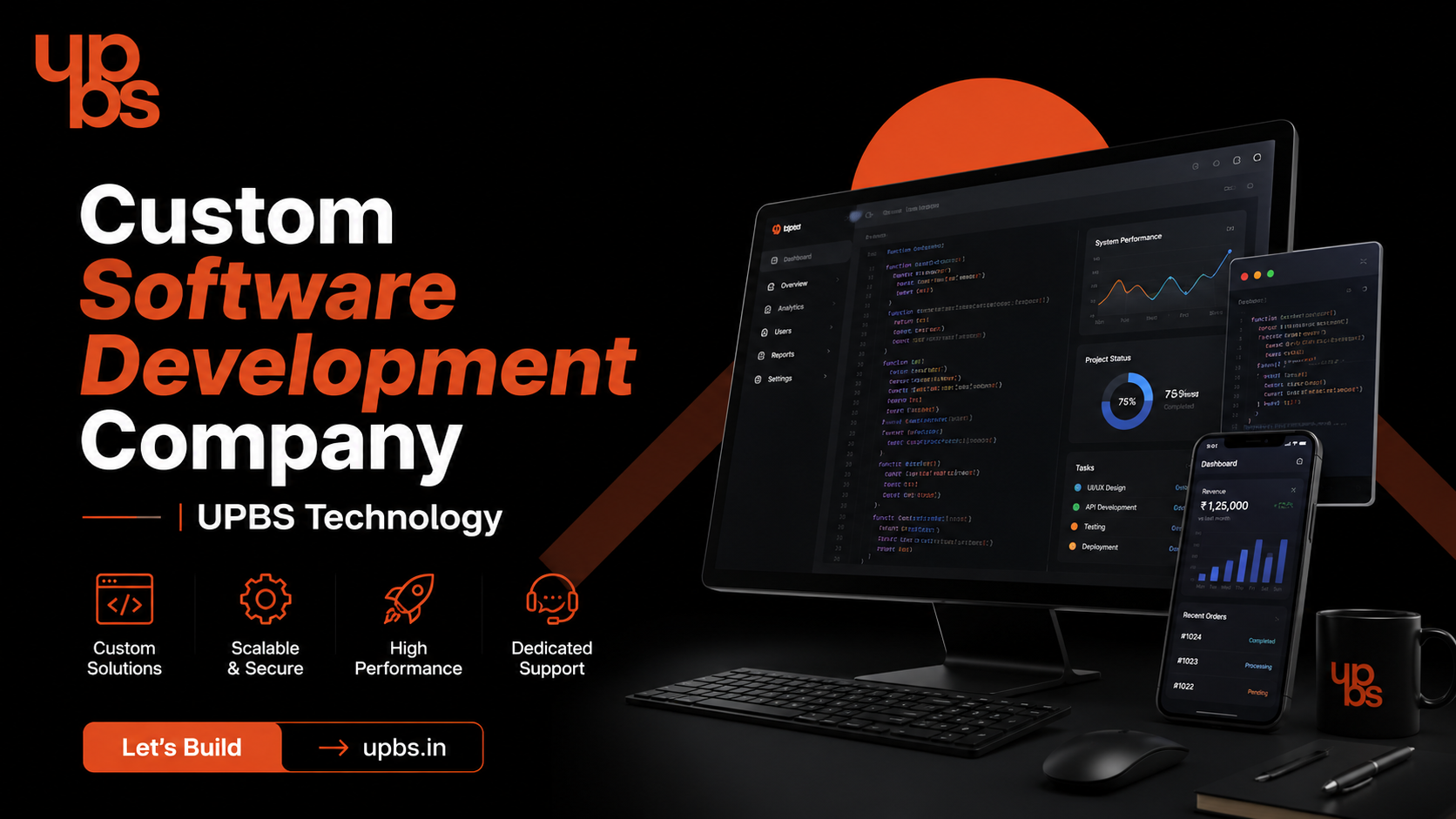  Custom Software Development Company | UPBS Technology