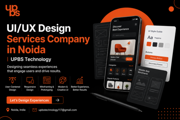 UI/UX Design Services Company in Noida | UPBS Technology