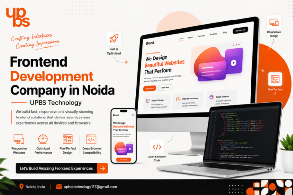  Frontend Development Company in Noida | UPBS Technology