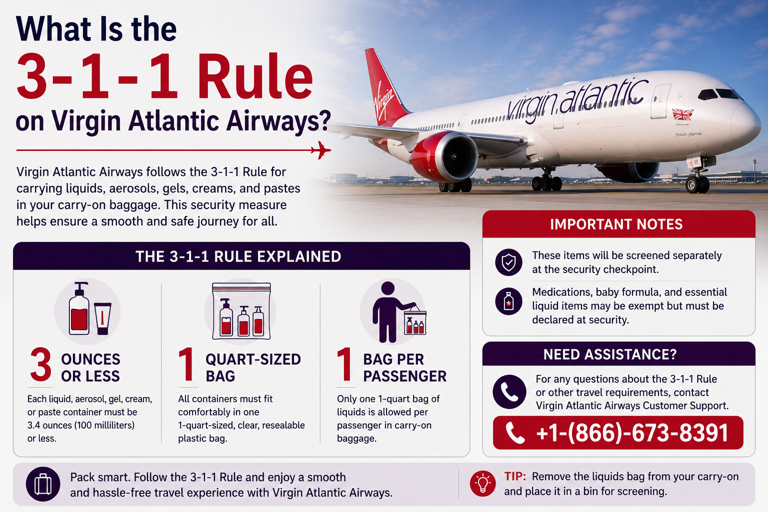  Can I Leave My 3-1-1 Bag in My Carry-On? +1-866-673-8391