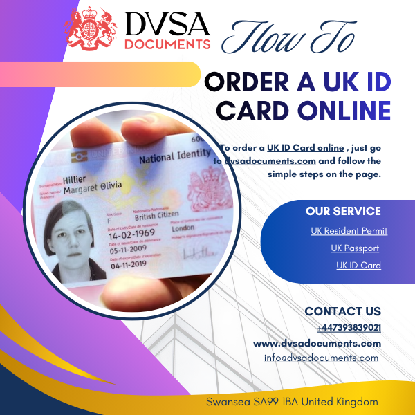  How To Order a UK ID Card Online