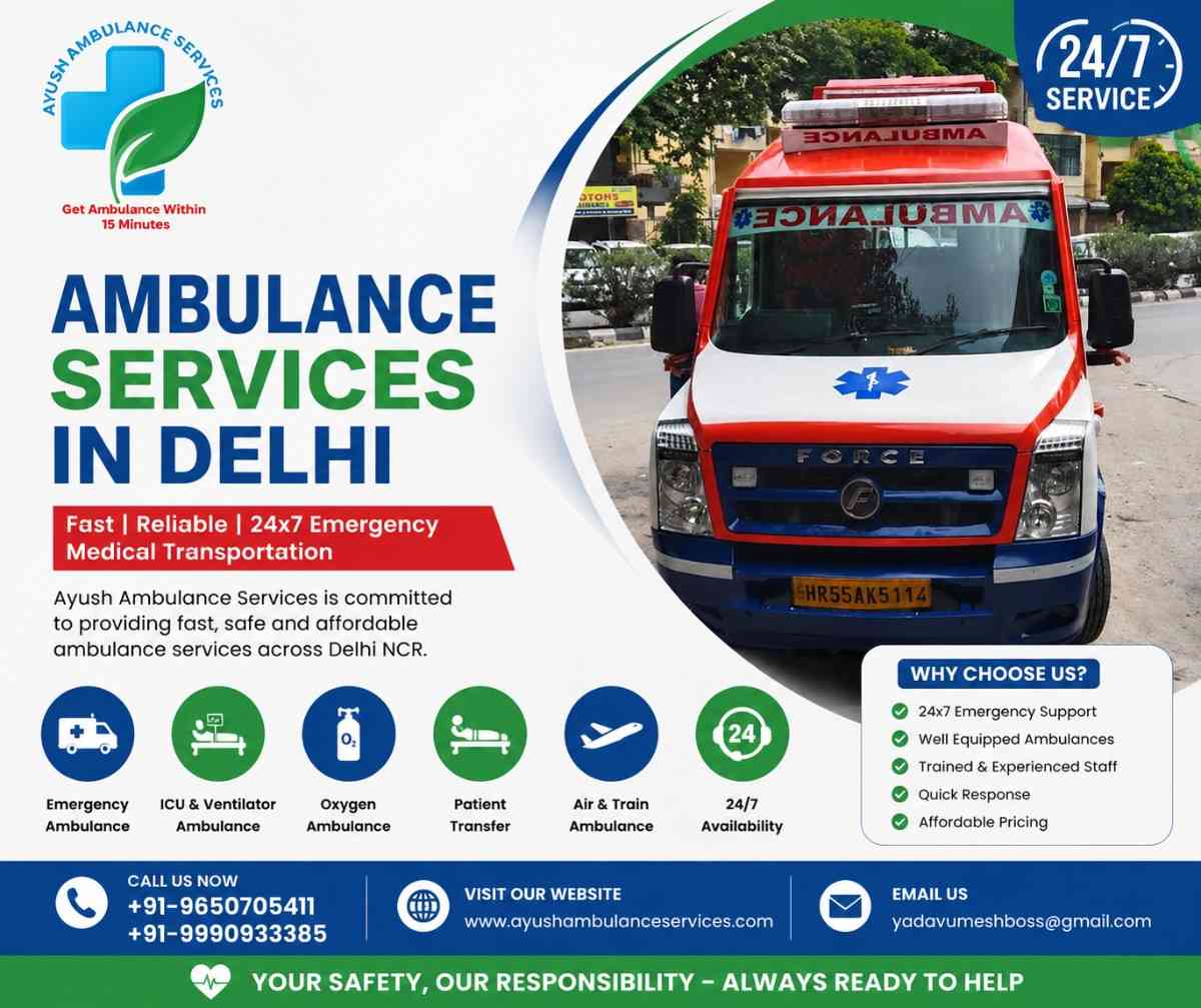  Ambulance Services in Prem Nagar | 24/7 Emergency Medical Support