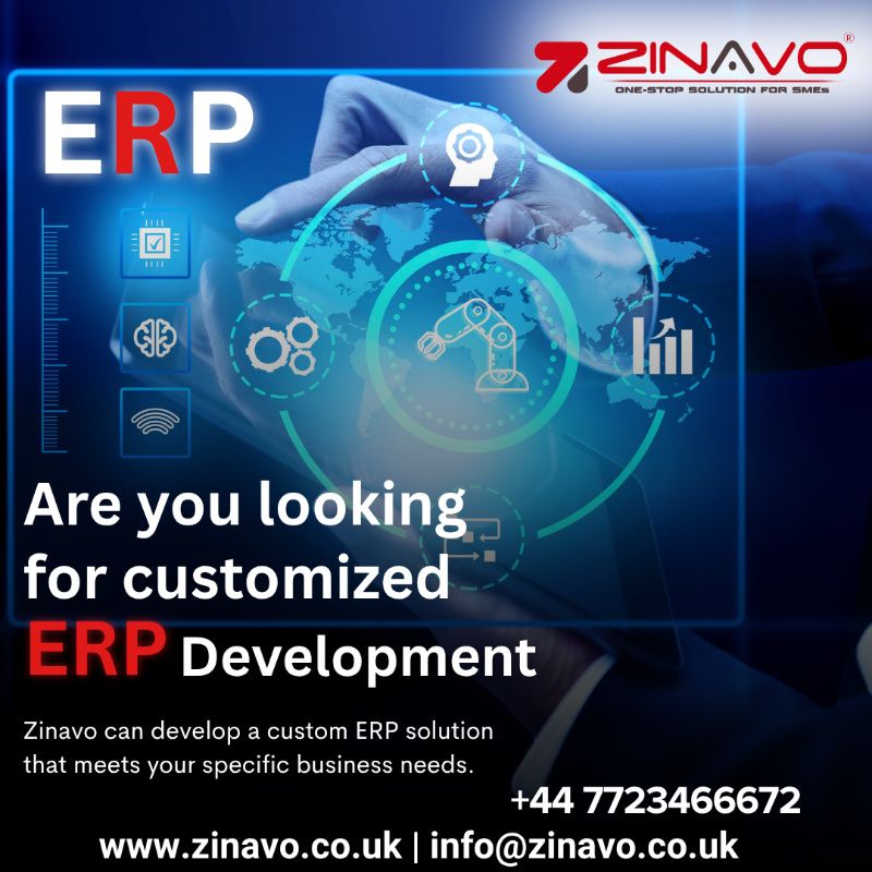  Custom ERP Development Company in UK | ERP Web Development Company in UK