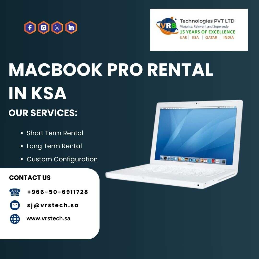  What are the benefits of MacBook Pro Rental in KSA?