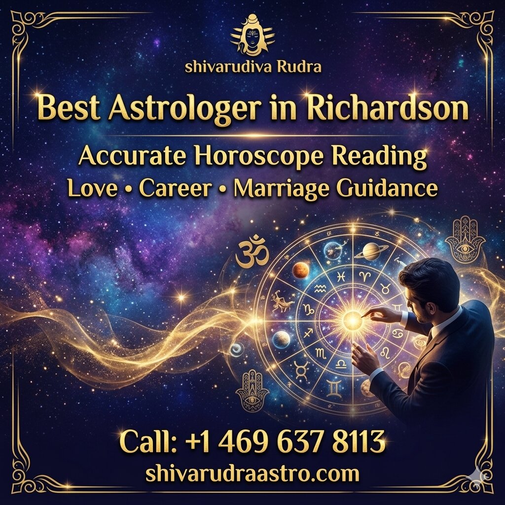  Expert Astrologer in Richardson for Life Guidance & Remedies