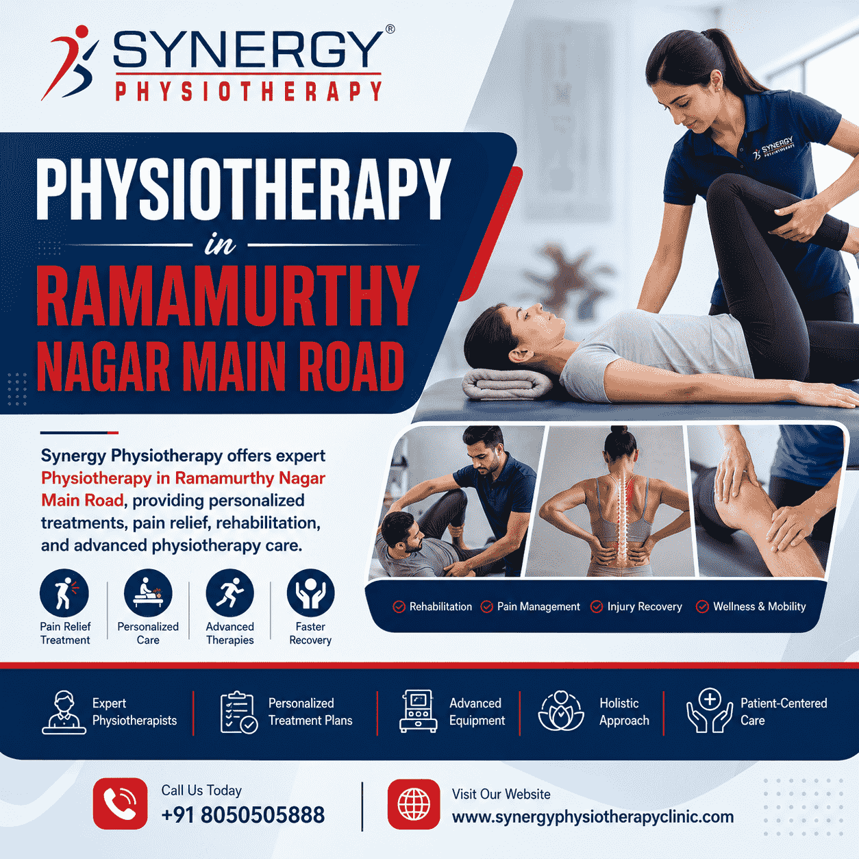  Physiotherapy in Ramamurthy Nagar Main Road