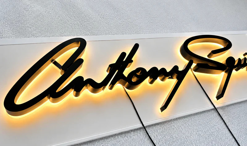  Personalized LED Sign in San Francisco - Martin Sign