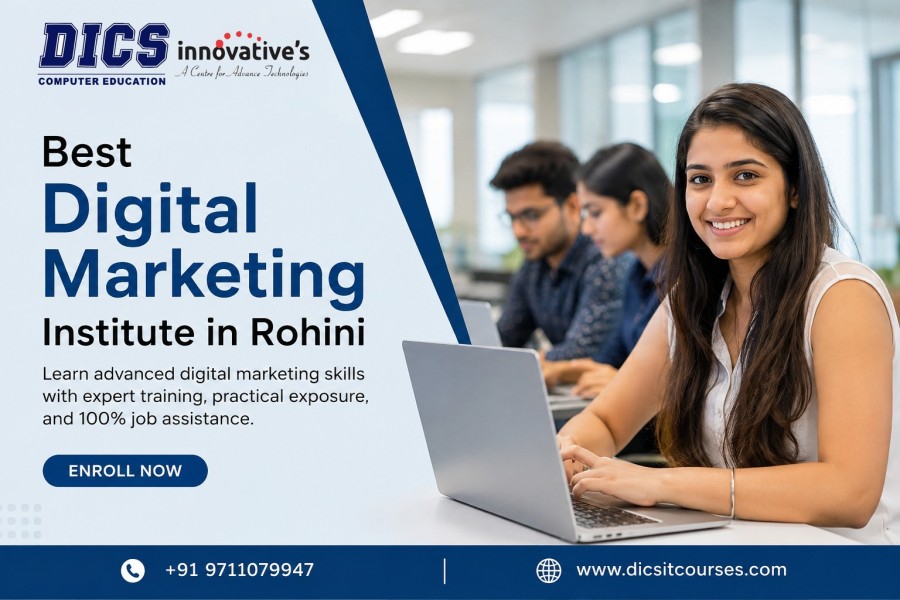  Best Digital Marketing Institute in Rohini – AI Powered Marketing