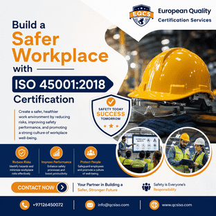  ISO 45001:2018 Certification in Dubai