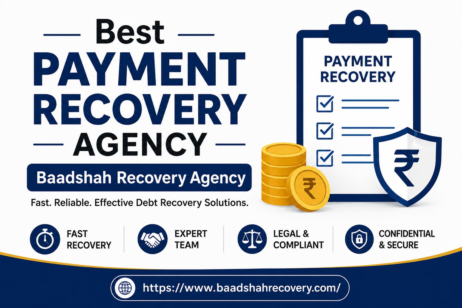  Best Payment Recovery Agency for Fast Debt Collection Services - Baadshah Recovery Agency