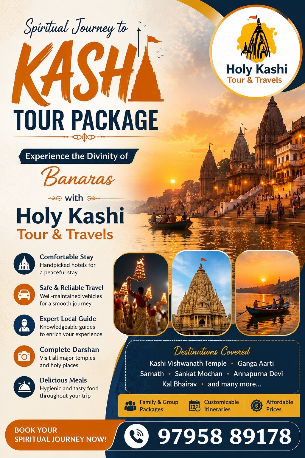  Easy and Comfortable Kashi Tour Package for family trip