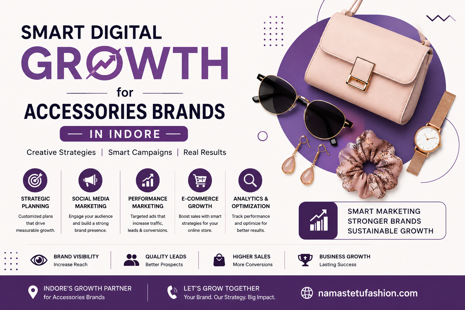  Smart Digital Growth for Accessories Brands in Indore