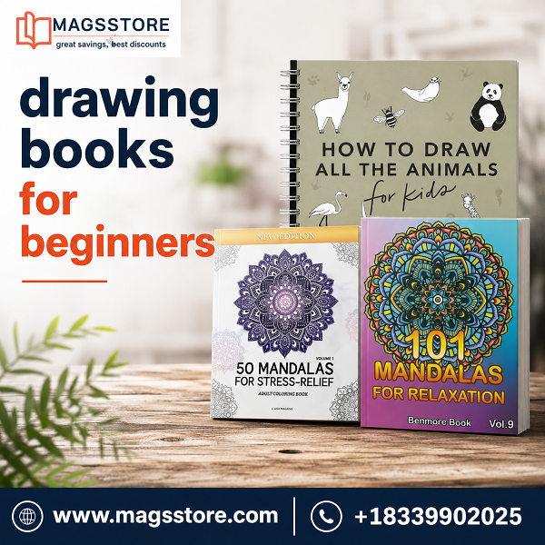  Drawing Books for Beginners | Creative Learning at Magsstore