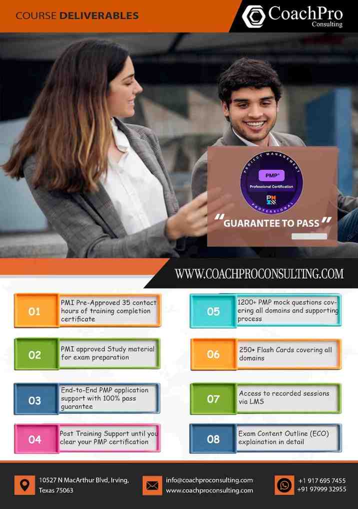  PMP Certification Training for Modern Project Leaders by CoachPro Consulting