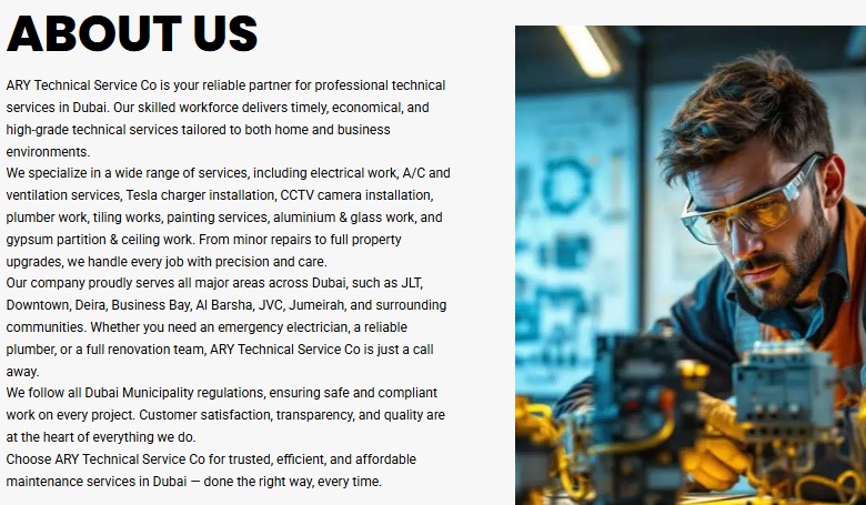  TV Installation & AC Repair Dubai | Smart TV Mounting, LED TV Repair & AC Maintenance