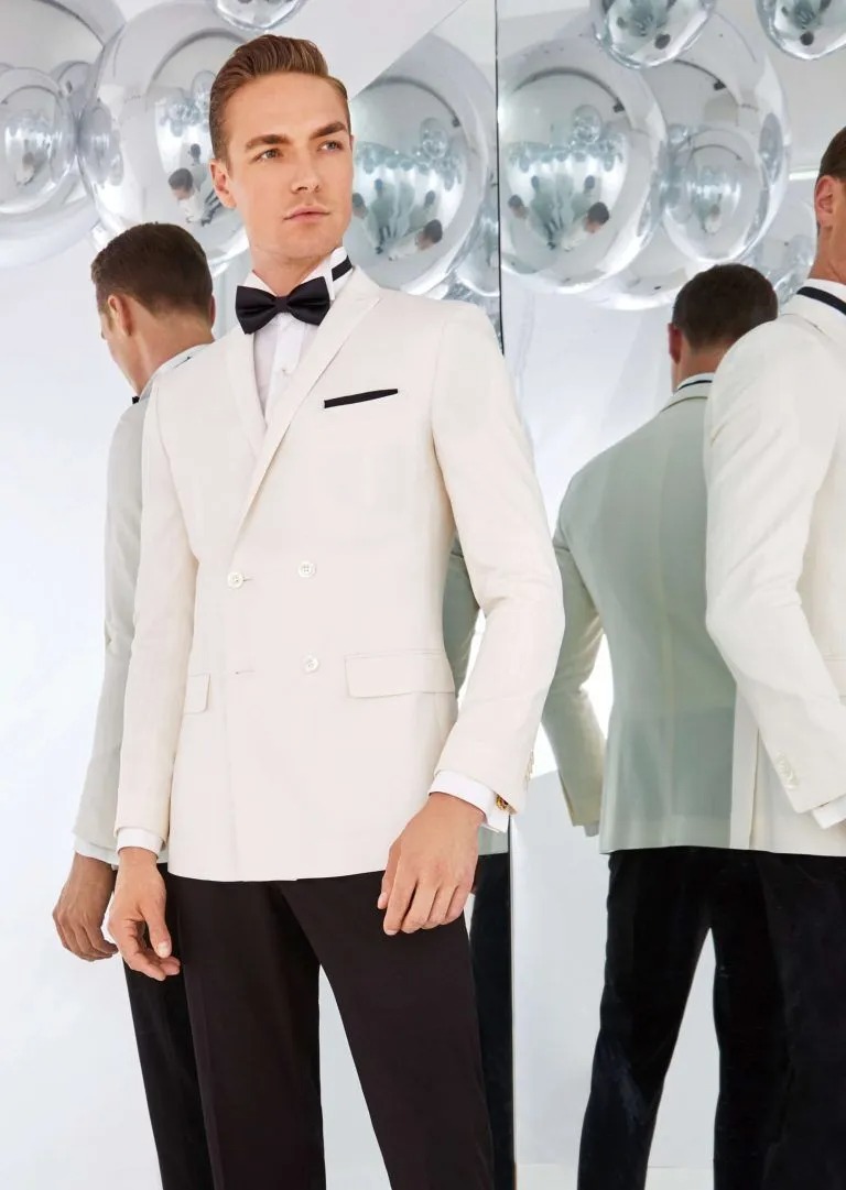 White Tuxedo and Dinner Jacket Made to Fit You Perfectly 