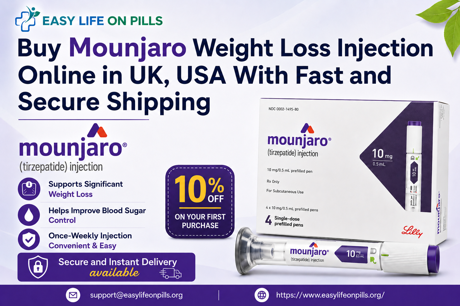  Buy Mounjaro weight loss injection Online in UK, USA With fast and secure shipping
