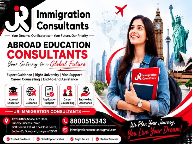  Trusted Abroad Education Consultants in Gurgaon for Global Study Aspirants