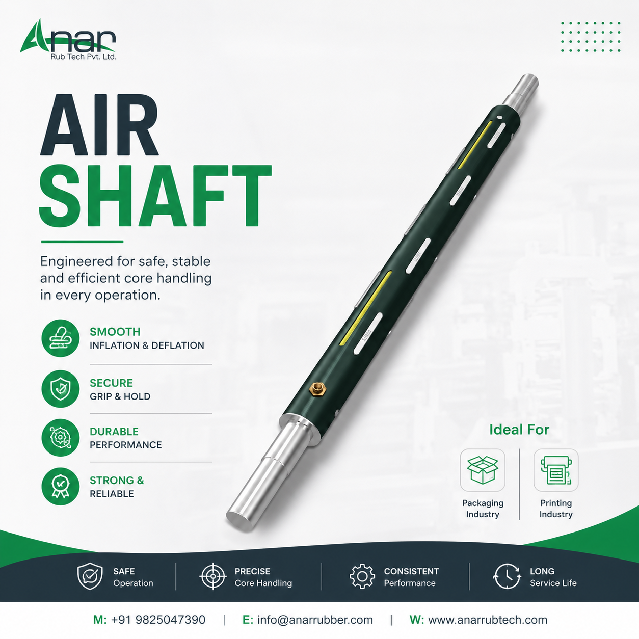  Boost Production Performance with a Trusted Air Shaft Manufacturer