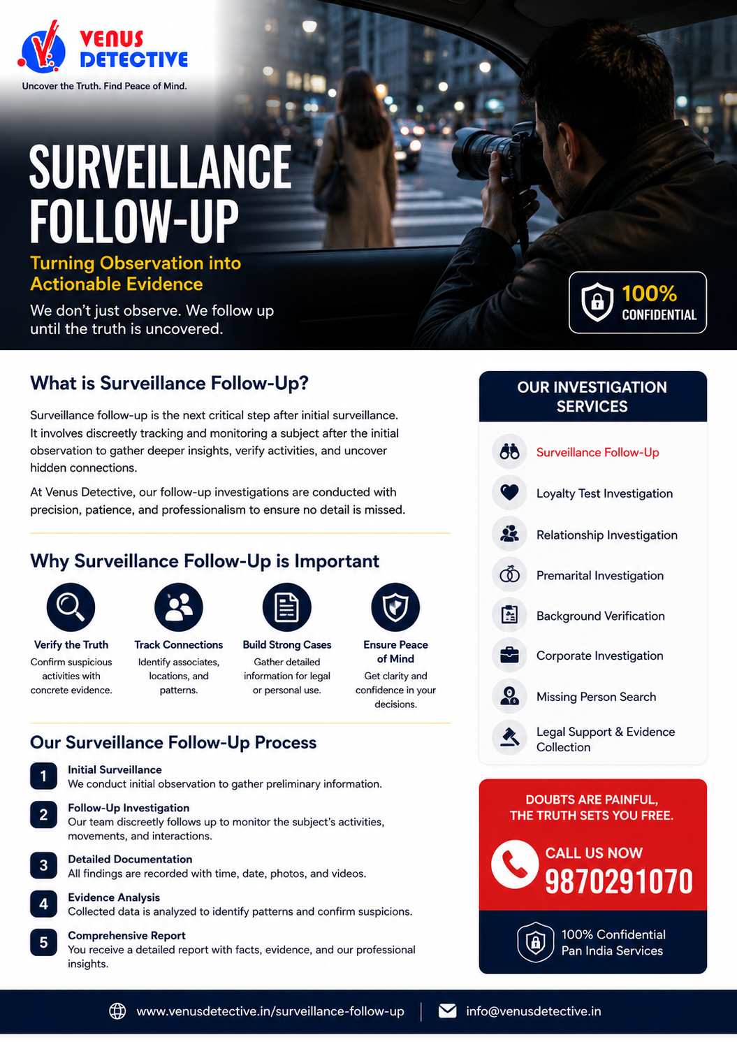  The Importance of Surveillance Follow-Up in Modern Investigations