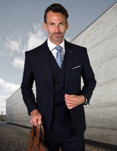  dark grey slim fit suit
