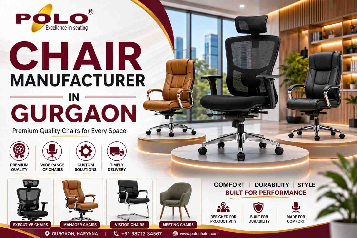  Highly-famous chair manufacturer in Gurgaon