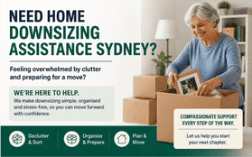  Looking for Home Downsizing Assistance Sydney Before Your Move?