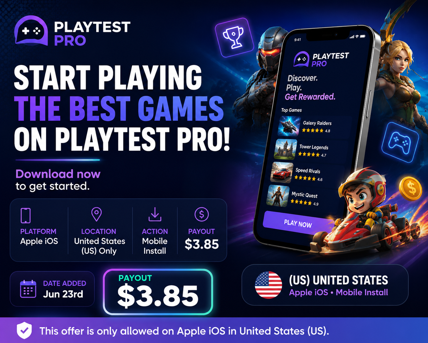  Start Playing the Best Games on Playtest Pro!