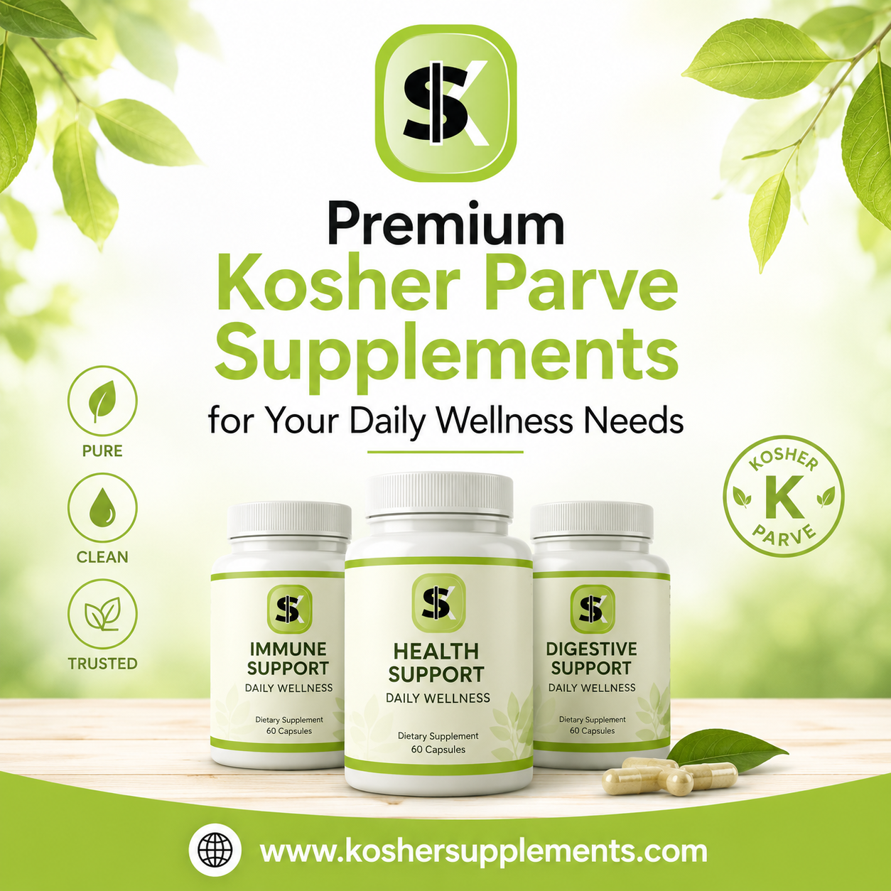  Premium Kosher Parve Supplements for Your Daily Wellness Needs