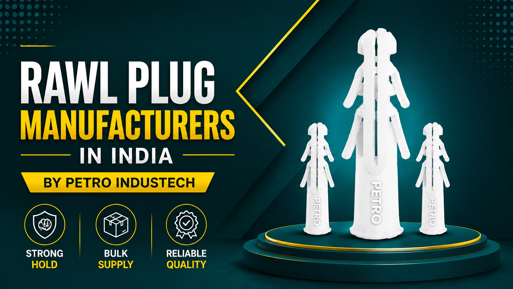 Rawl Plug Manufacturers in India by Petro Industech