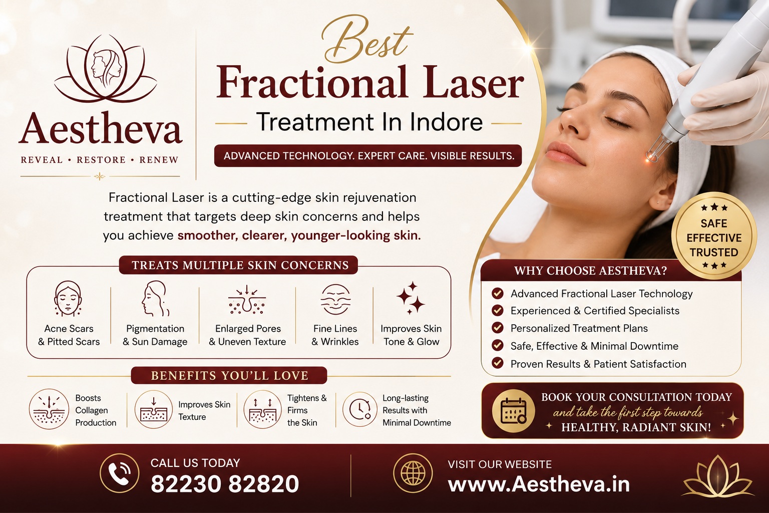  Best Fractional Laser Treatment In Indore