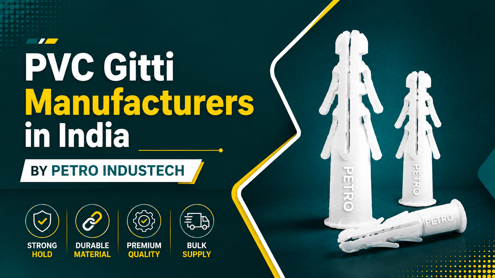  PVC Gitti Manufacturers in India by Petro Industech