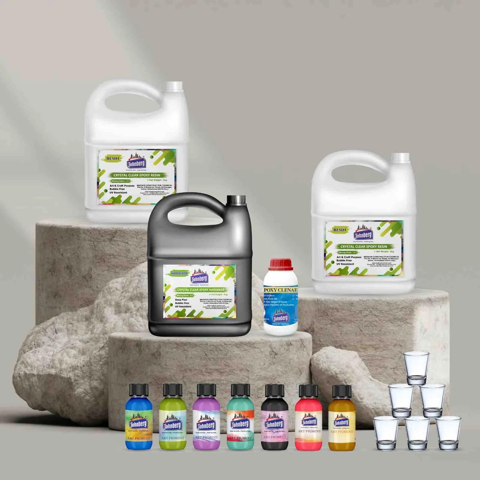  Crystal Clear Epoxy Resin