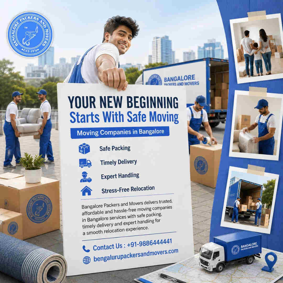  Moving Companies in Bangalore