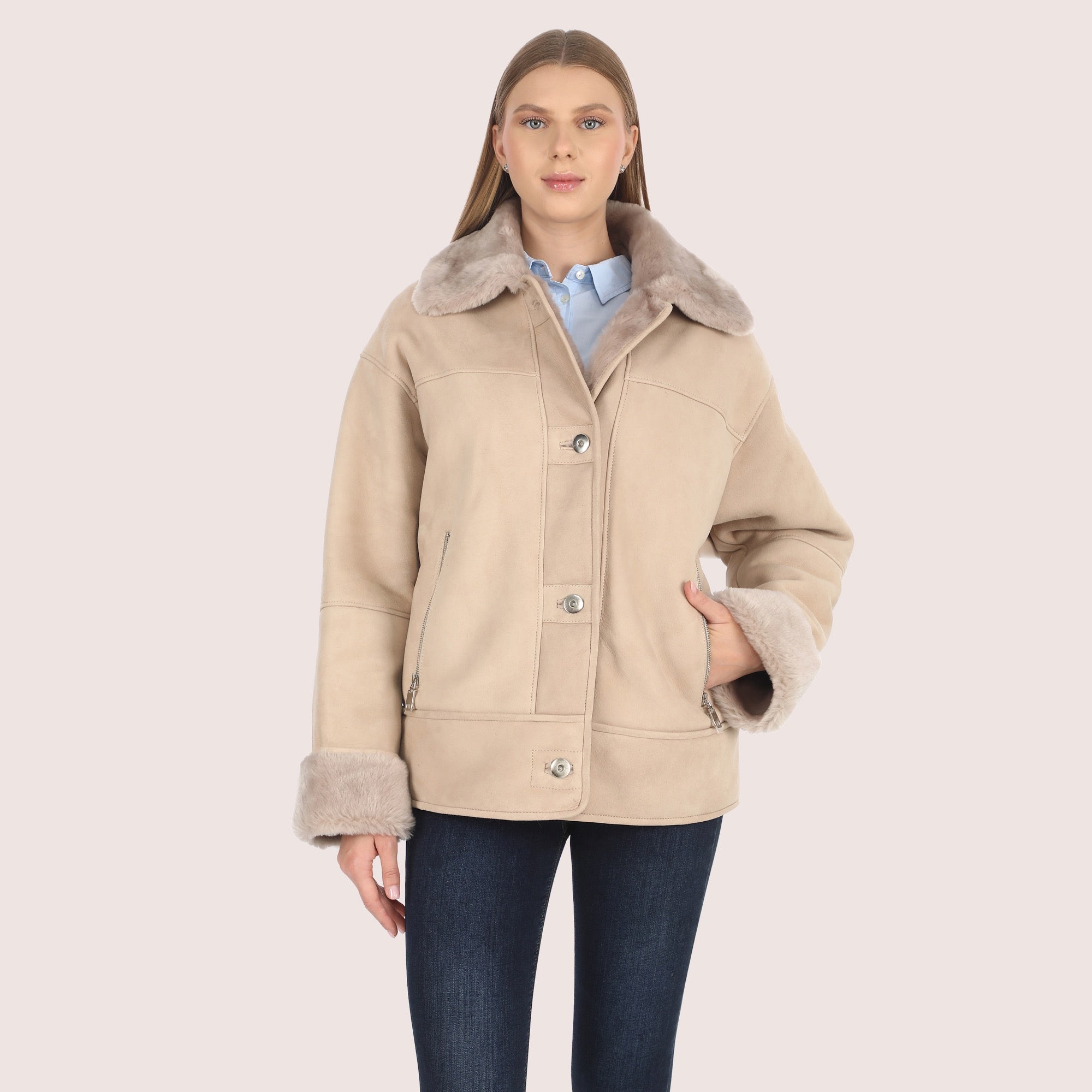  Find Your Perfect Womens Shearling Jacket for Winter