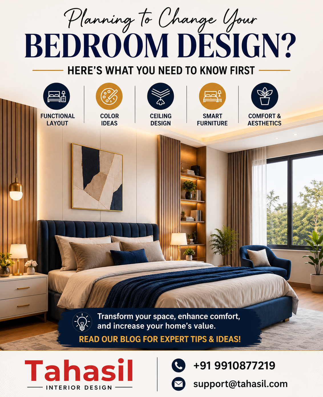  Bedroom Design Ideas: Expert Tips for a Stylish & Functional Bedroom