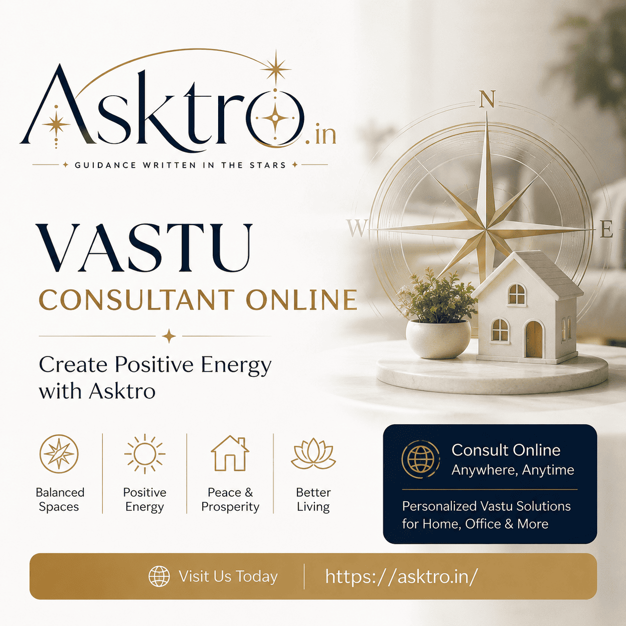 Vastu Consultant Online – Create Positive Energy with Asktro