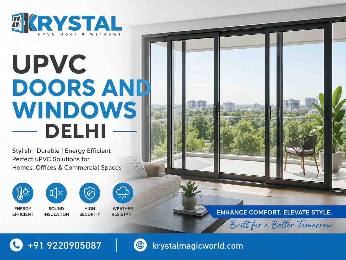  Upvc Doors And Windows Delhi - Krystal Magic World