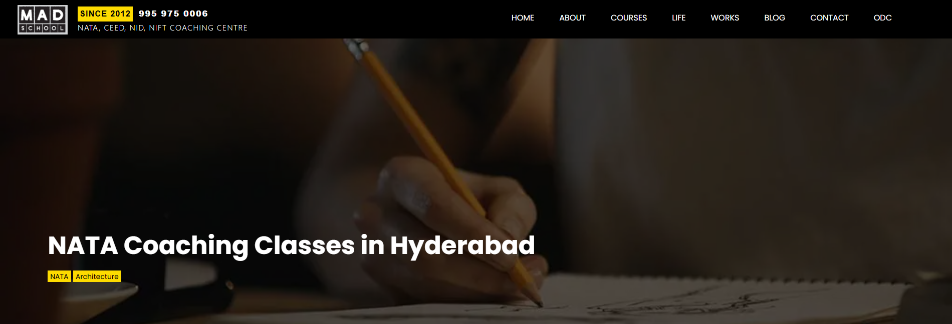  Best NATA Coaching Centres in Hyderabad for NATA Preparation