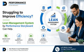  Struggling to Improve Efficiency? Lean Management System by Performance Storyboard Can Help