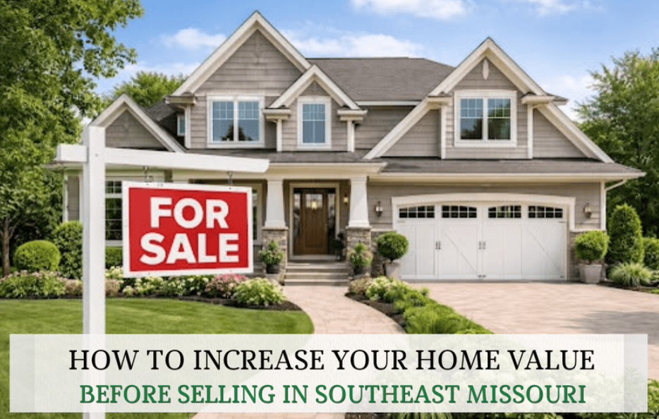 Home Selling Tips for Southeast Missouri Homeowners