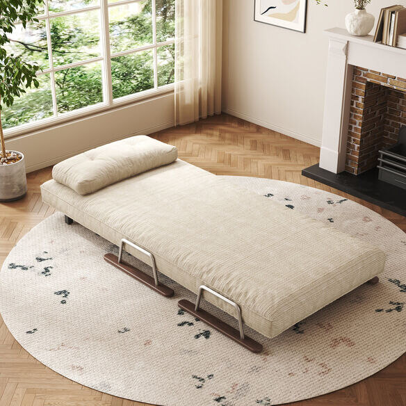  Compact 4-in-1 Sleeper Chair: Perfect for Small Spaces & Pet-Friendly!