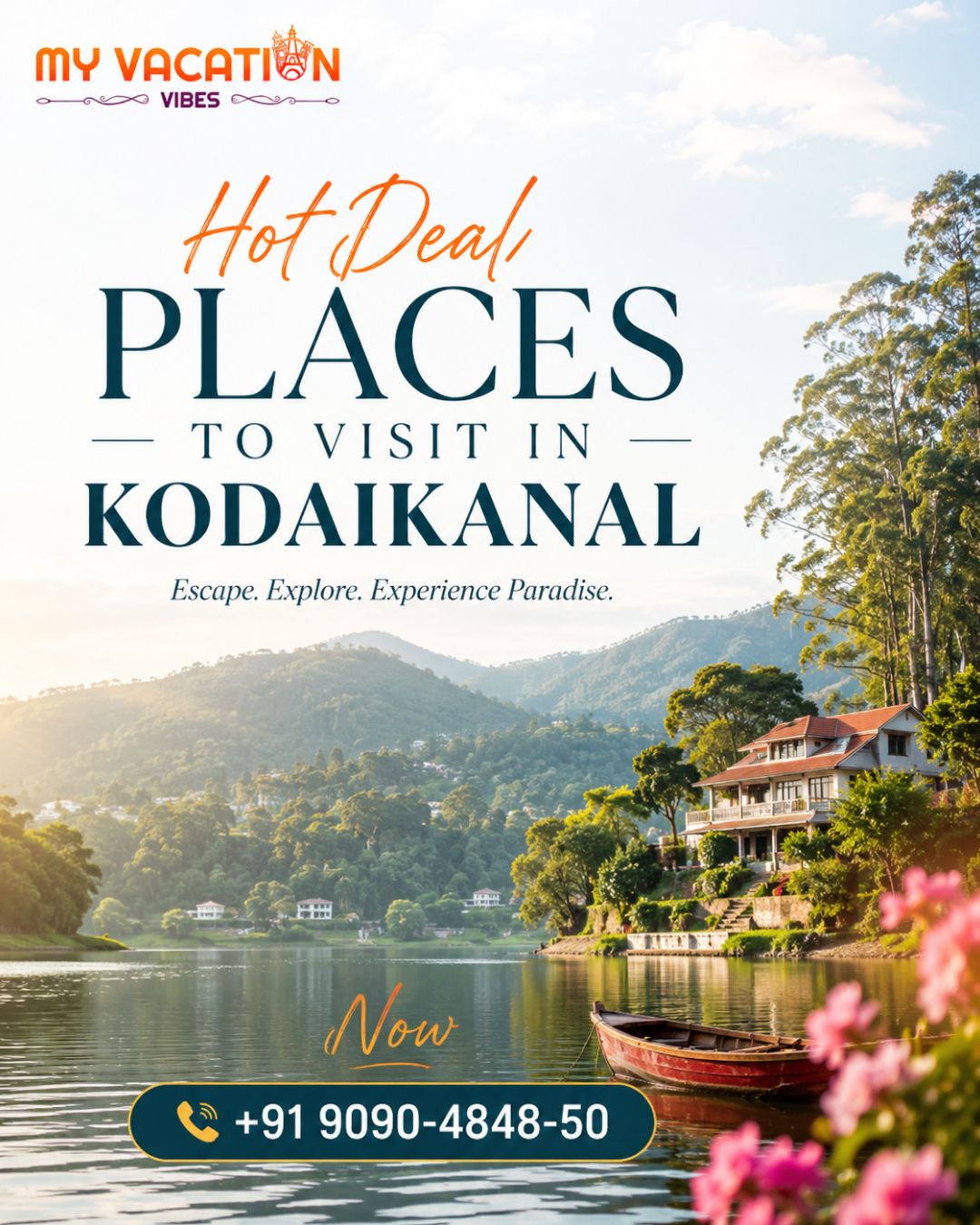  Hot Deal Places to Visit in Kodaikanal Now +91 9090-4848-50