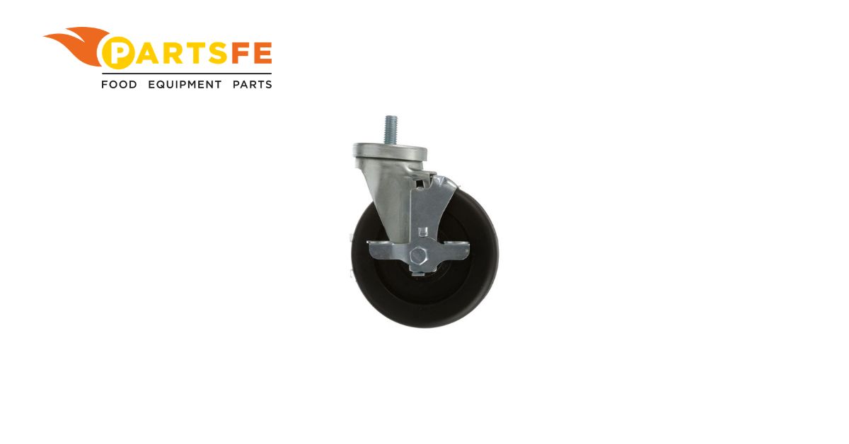  TRUE E830221 Refrigerator Black Stem Caster